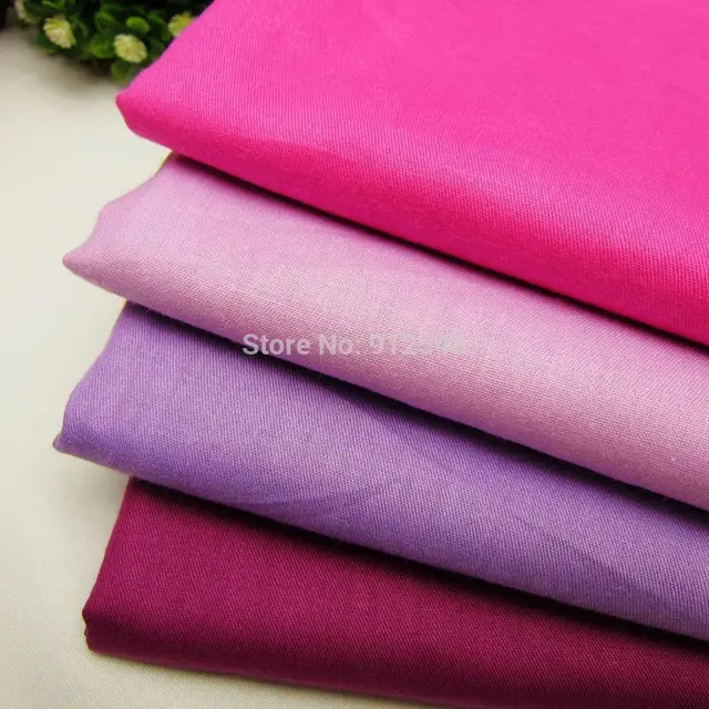 1410869,50cm*50cm 4 color mix Solid Series cotton fabric,diy handmade ...