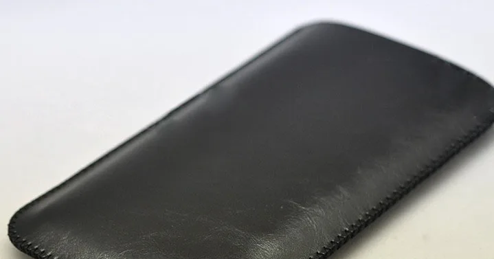 Черный Фабричная цена, модный тонкий чехол из микрофибры с рукавом для Elephone S7 мини - Цвет: Черный