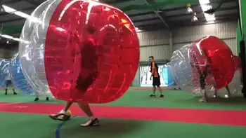 

Colorful adult PVC inflatable bubble soccer suits, loopy balls for sale