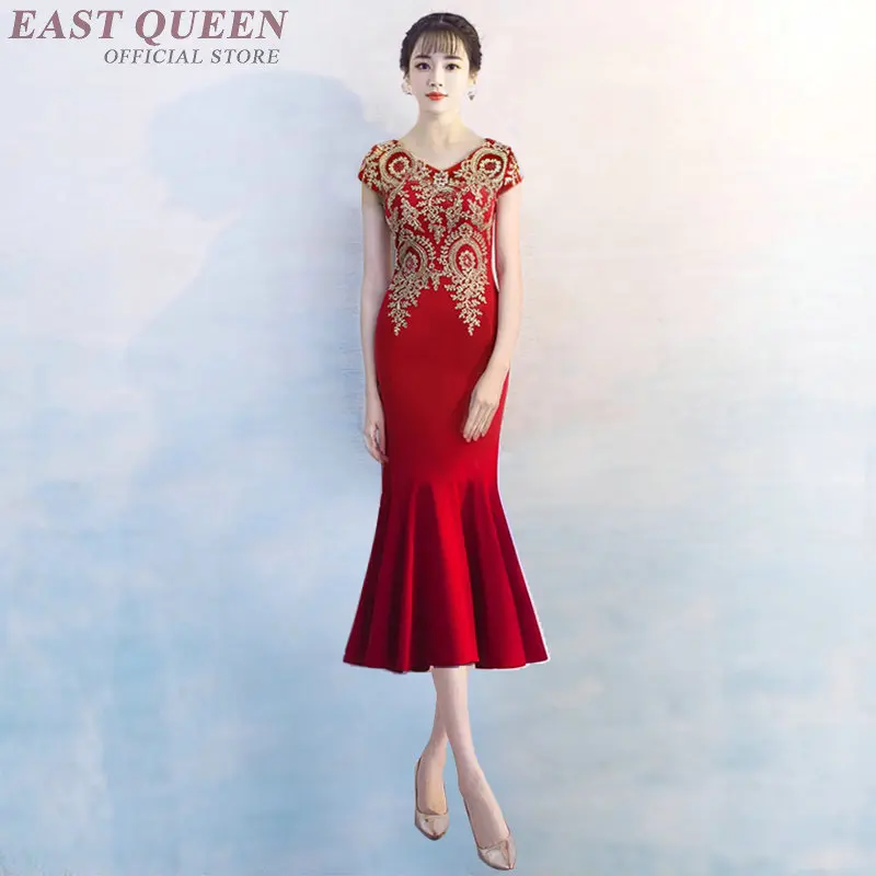 Традиционная китайская одежда для женщин китайский рынок Онлайн Длинные элегантные платья пикантный облегающий vestidos платье AA3637 Y A