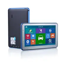 Ориана " HD 8G 256MB емкостный Автомобильный gps навигация FM Bluetooth AVIN последняя Европа карта грузовик gps навигаторы