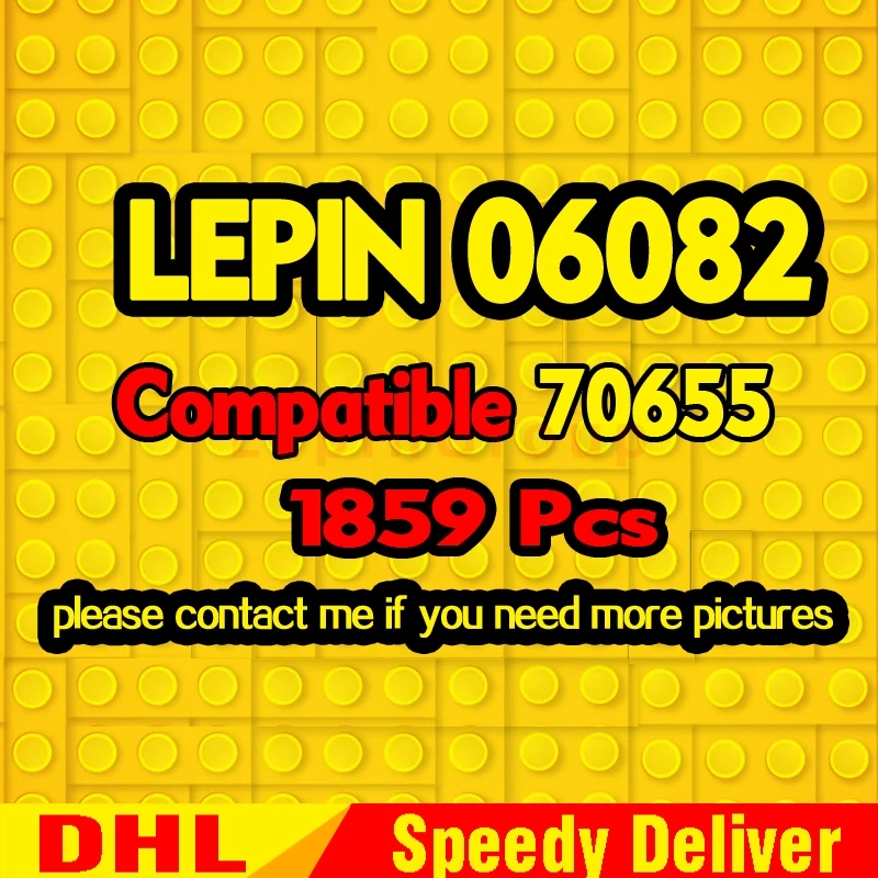

Lepin 06082 Toys Blocks Compatible 70655 Dragoneding Set Buidling Blocks Bricks New Kids Toys Collectable Toy Gift Model