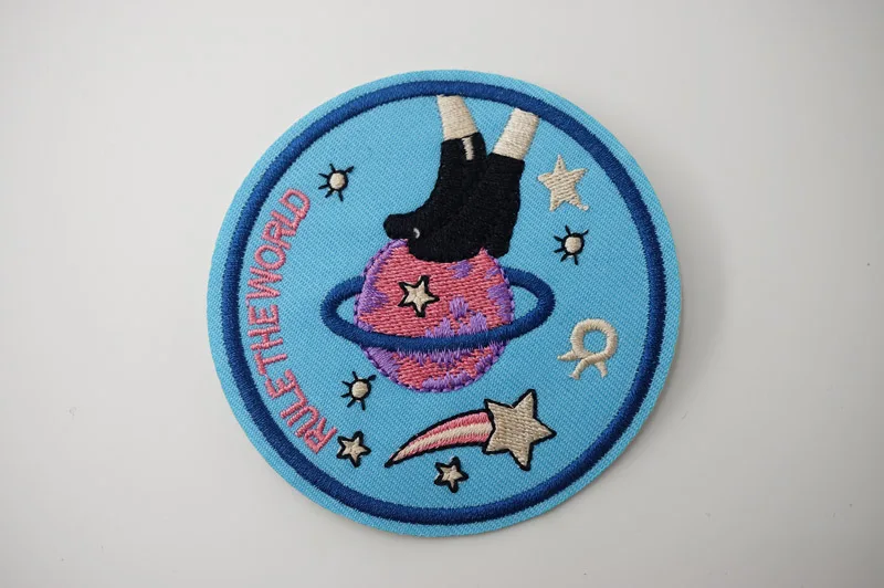 Alien UFO ET Iron On Patches Значки для шитья швов одежда костюмы пальто куртка брюки футболка брюки орнамент одежда