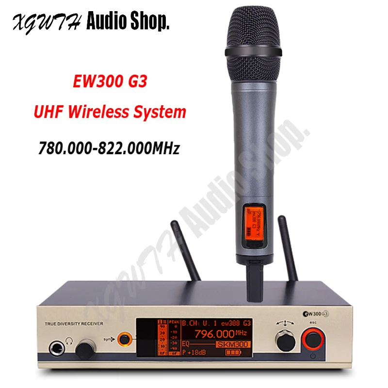 UHF Беспроводная микрофонная система EW UHF EW 335G3 300G3 беспроводной ручной микрофон SKM 300 динамический кардиоидный передатчик для сцены DJ