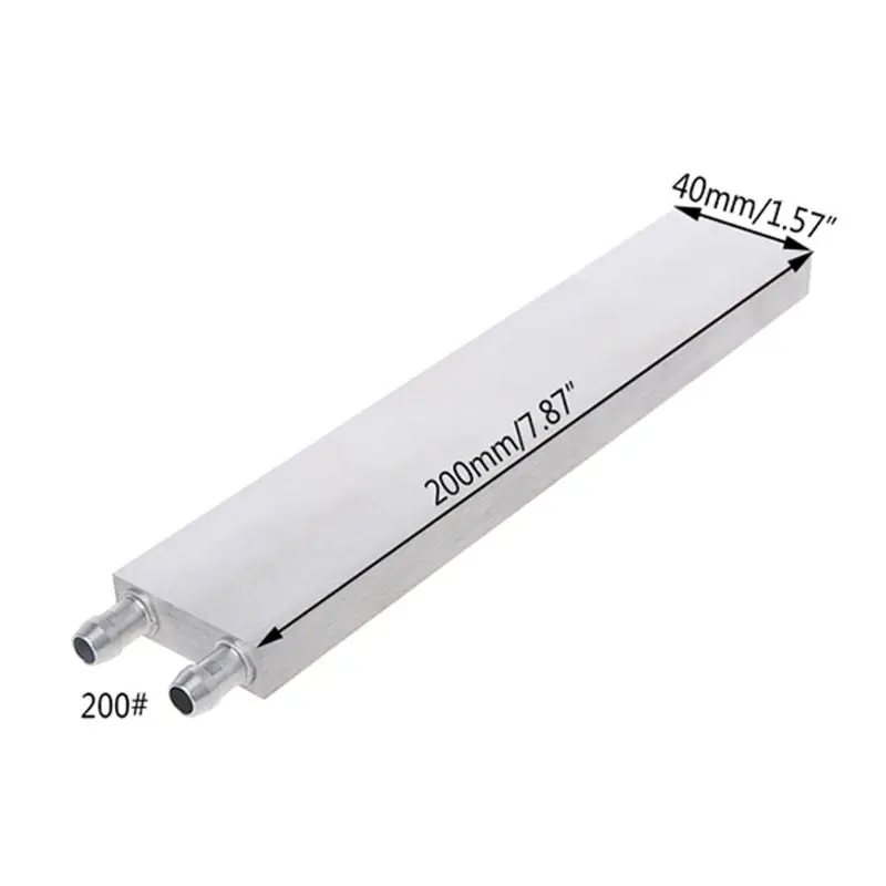 40*120mm Primary Aluminum Water Cooling Block Heat Sink System For PC Laptop CPU