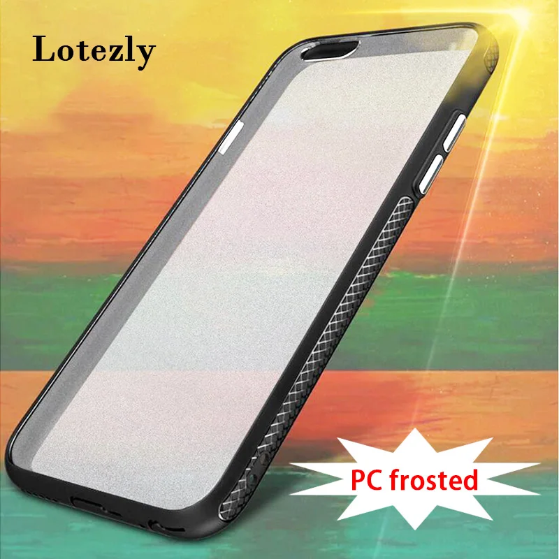 Lotezly for iPhone 7 plus case PC frosted Prevent slippery mobile phone