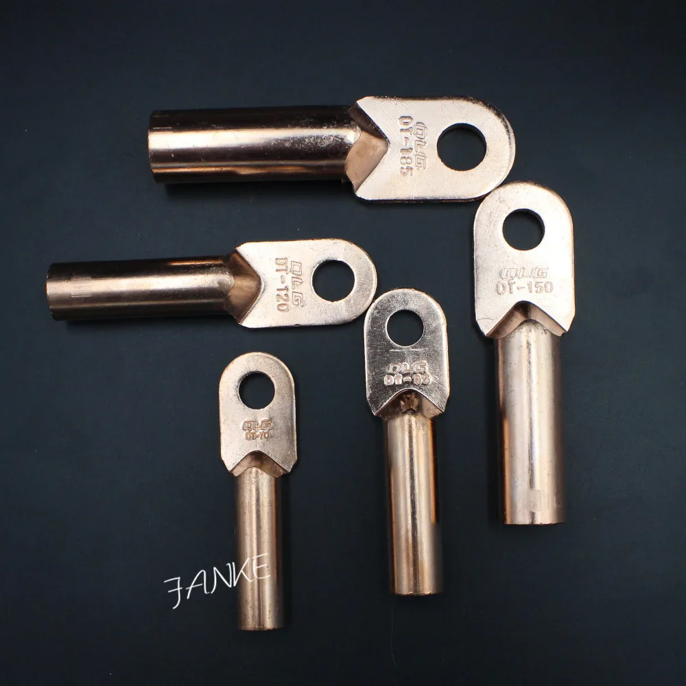 1piece Dt300 300mm2 Cable Lug Terminal Connector Copper Tone For 21mm