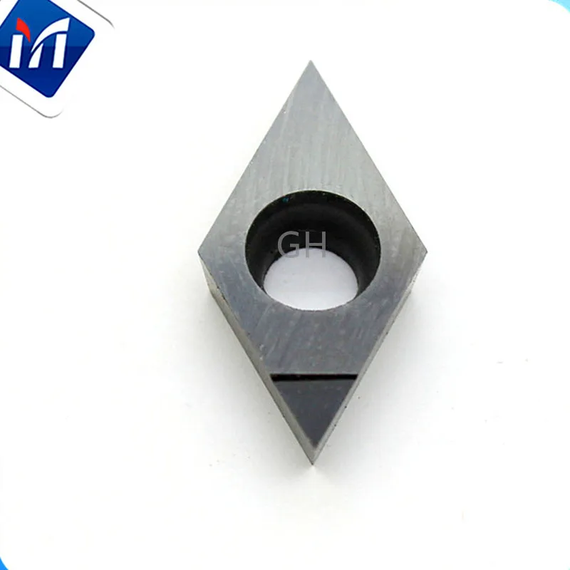 PCD наконечник cnc вставка Алмазный токарный станок CNC токарные инструменты DCMT0702