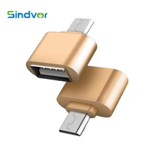 Sindvor Mini Micro USB OTG Adapter 2.0 Converter Male to USB For Huawei Samsung Xiaomi LG Sony HTC Android OTG Cable