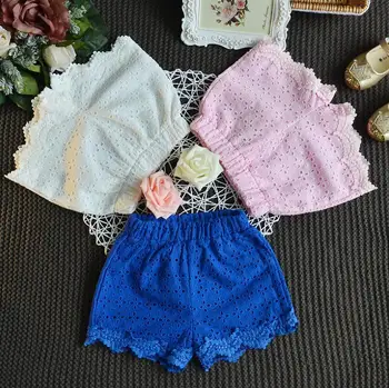 

2019 Cotton Lace Short Pants For Girls Baby, Princess Kids Candy Shorts Wholesale 5 pcs/lot, Free Shipping
