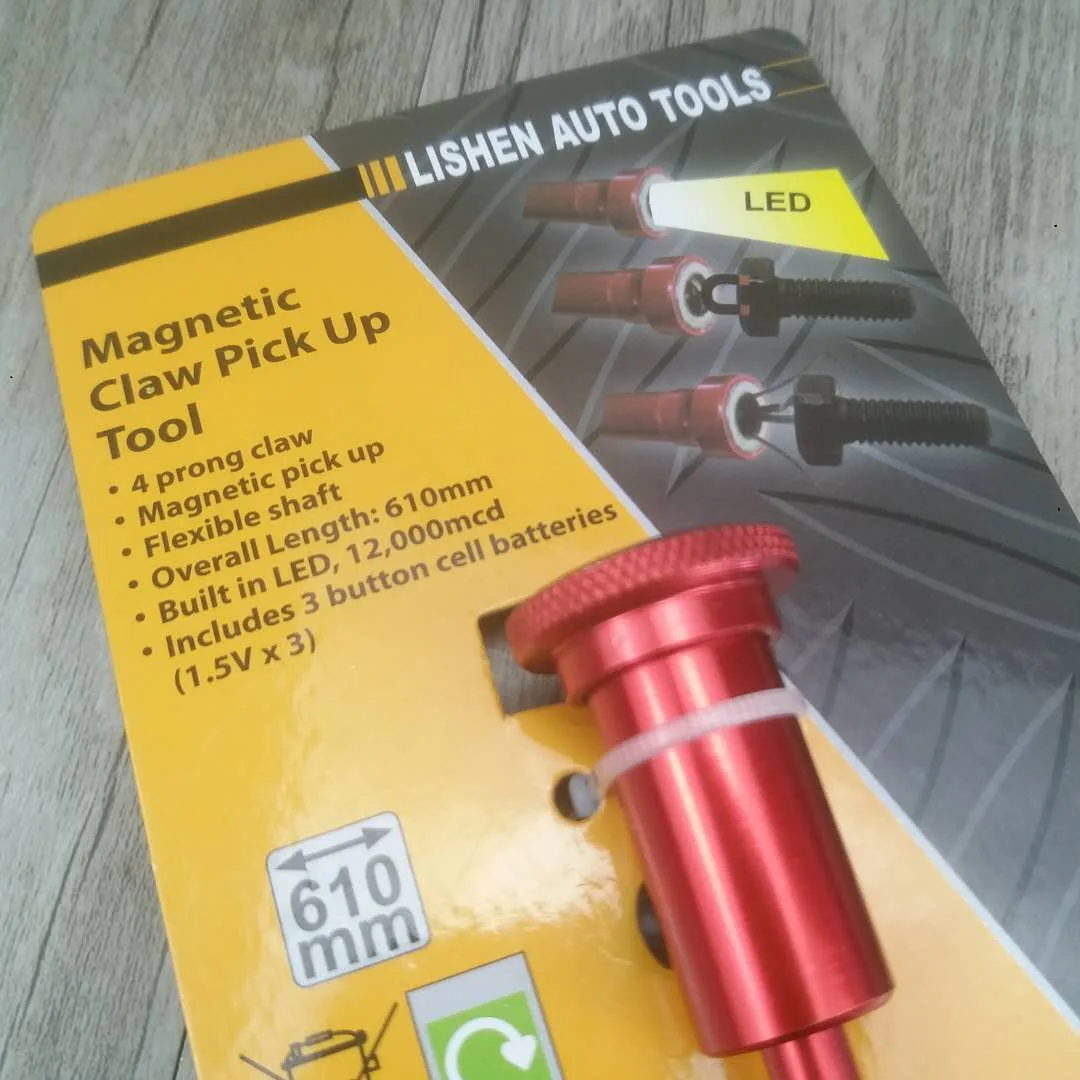 60cm Flexible Pick Up Magnet 4 Claw LED Light Magnetic Long Spring picker Car Repair Catcher Toilet Gadget Sewer Pickup Tool 60cm Flexible Pick Up Magnet 4 Claw LED Light Magnetic Long Spring picker Car Repair Catcher Toilet Gadget Sewer Pickup Tool