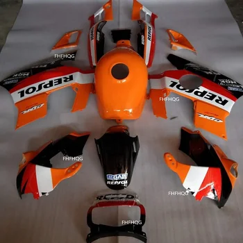 

Orange repsol Fairing kit for Honda CBR 600 F2 1992 1991 1993 1994 cbr600 (+tank cover )fairings 94 93 92 91