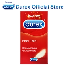 Durex чувствовать тонкие Презервативы kondom дополнительные смазкой безопасный презервативов kondom Addicted рукав пенис Секс-игрушки интимных товаров для секса