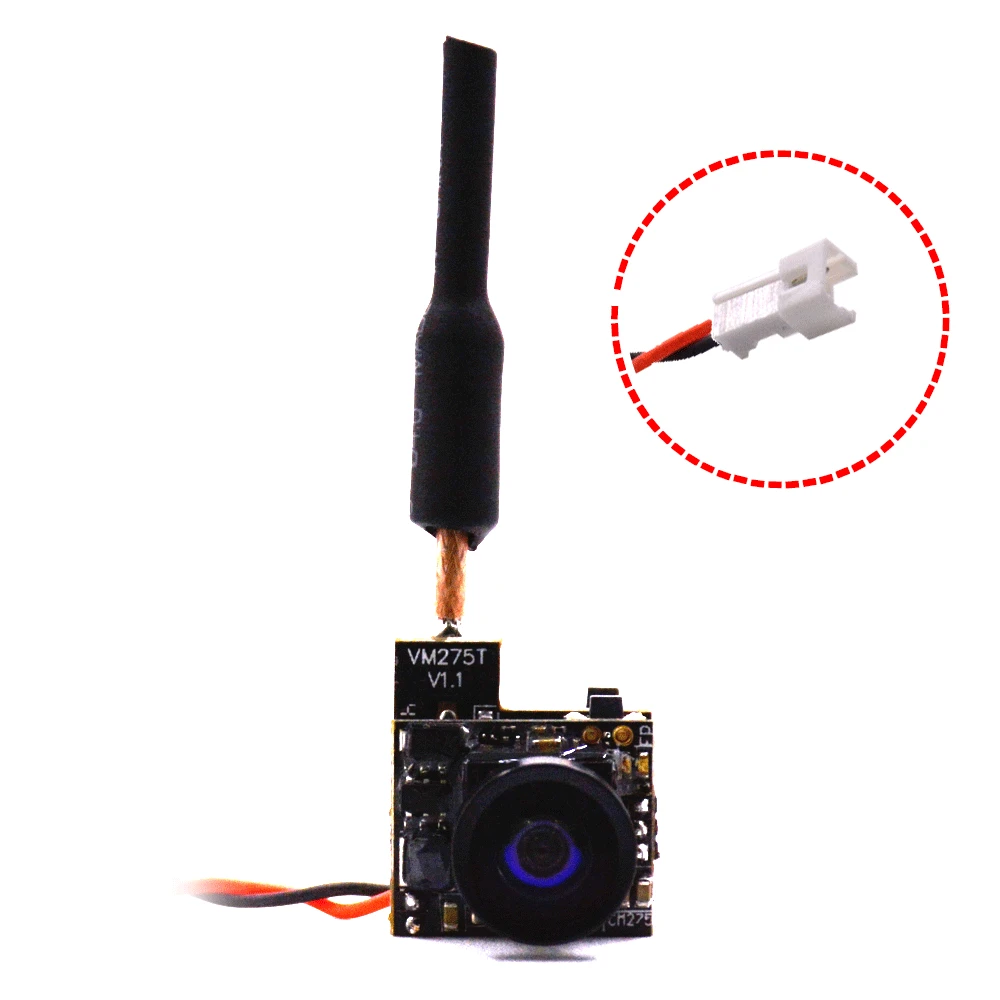 LHI FPV AIO Camera Tiny Whoop 5 8GHz 40CH 25mW Transmitter For Micro font b Drone