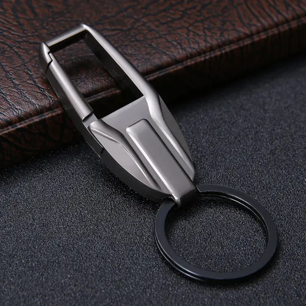 Bycobecy мужской бизнес с подсветкой Multi-function Key Case High-end маленький подарок органайзер для ключей Key Holder бумажник ключница - Цвет: Black DK02