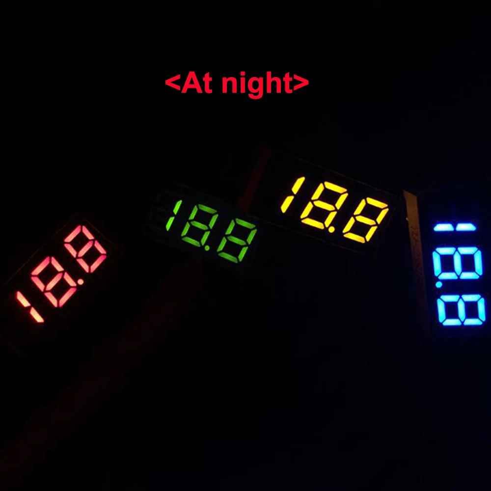 1 шт. 0 28 дюймов три линии Мини вольтметр DC0V 100V LED Дисплей Напряжение цифровой