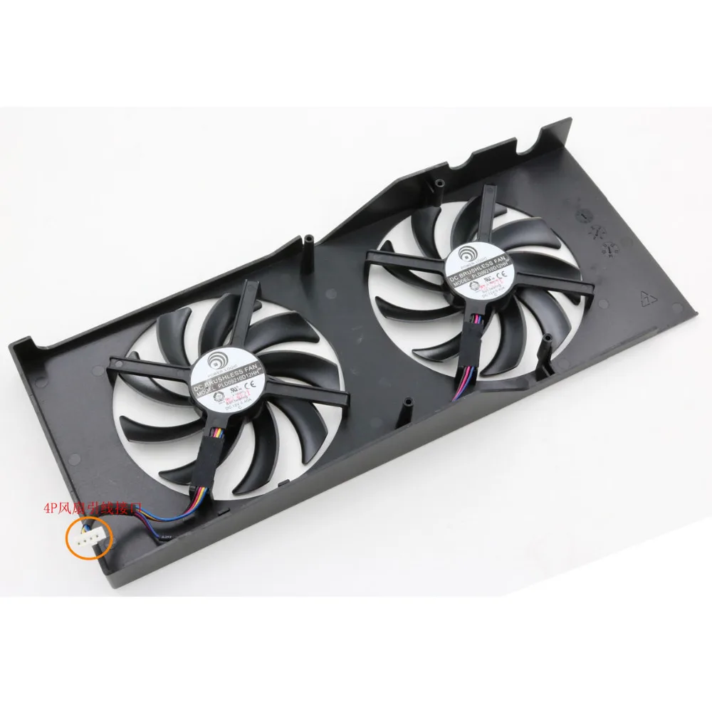 

free shipping radiator computer cooler DC BRUSHLESS FAN for CLUB 3D HD7850 HD7870 video VGA Graphics Card cooling