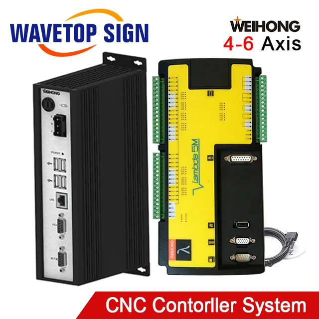 Best Offers Free Shipping CNC Controller 4-6Axis Woodworking Machine Controller + Computer NC65C+Software NCstudio 