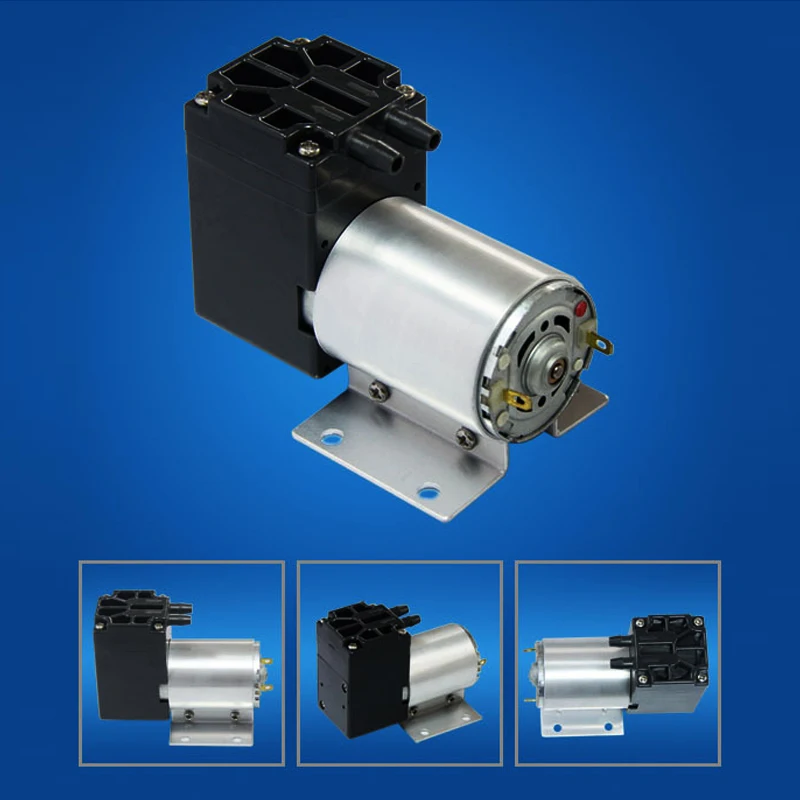 

12V 6W Mini Vacuum Pump High Pressure Electric Diaphragm Pump with Holder 5L/min