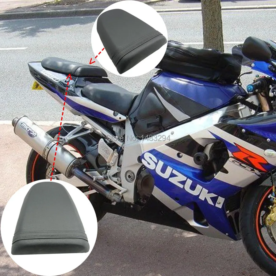 Free Shipping Replacement Black Rear Passenger Seat Pillion Cover Fits