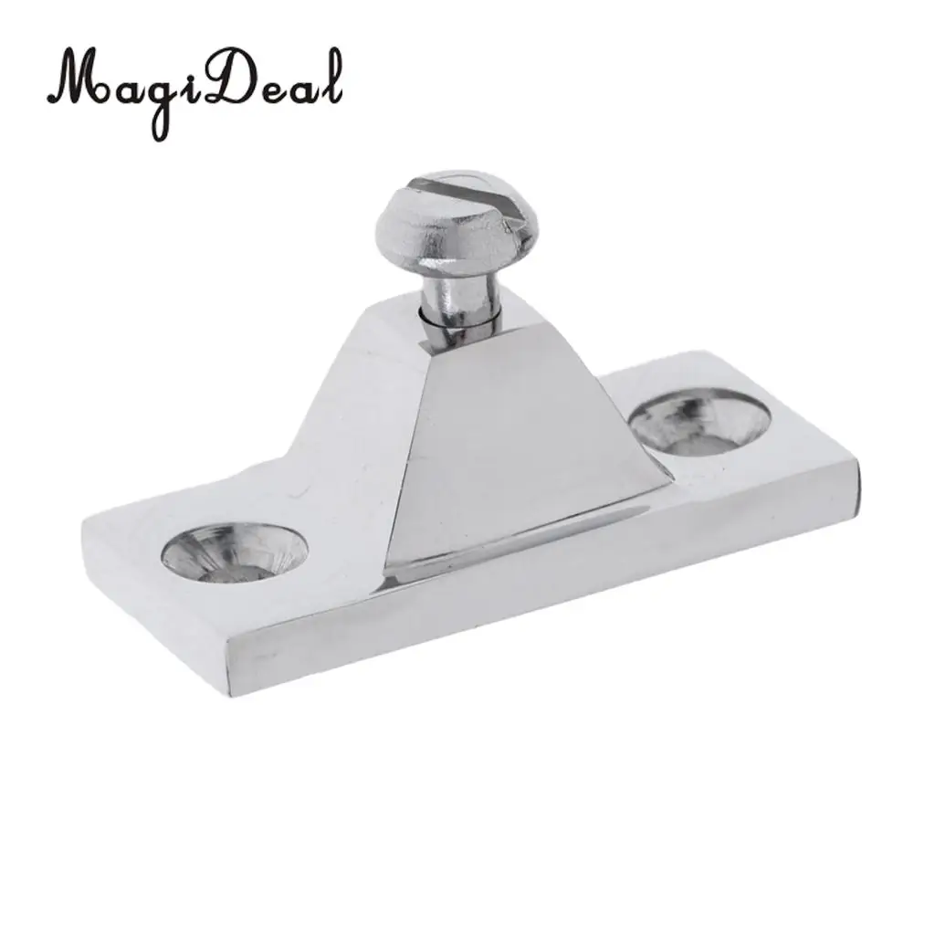 Heavy Duty 2 Pieces 316 Stainless Steel Bimini Top Deck Hinge Side Mount for Marine Boats Canopy Tops Dinghy Yacht Accessories