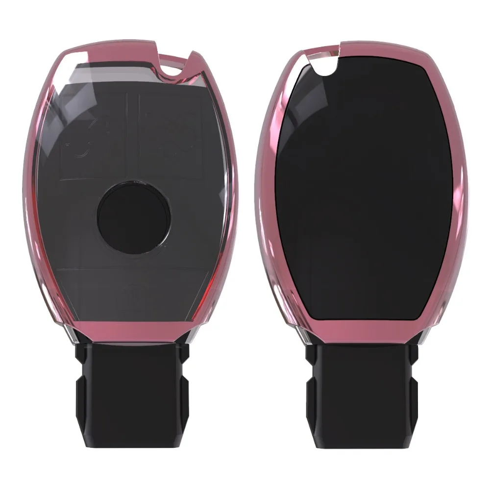 New-Remote-Smart-Soft-TPU-Car-Key-Case-For-Mercedes-Benz-W203-W210-W211-AMG-C (2)