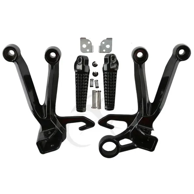 Buy Black Rear Footrest Foot Pegs bracket For SUZUKI