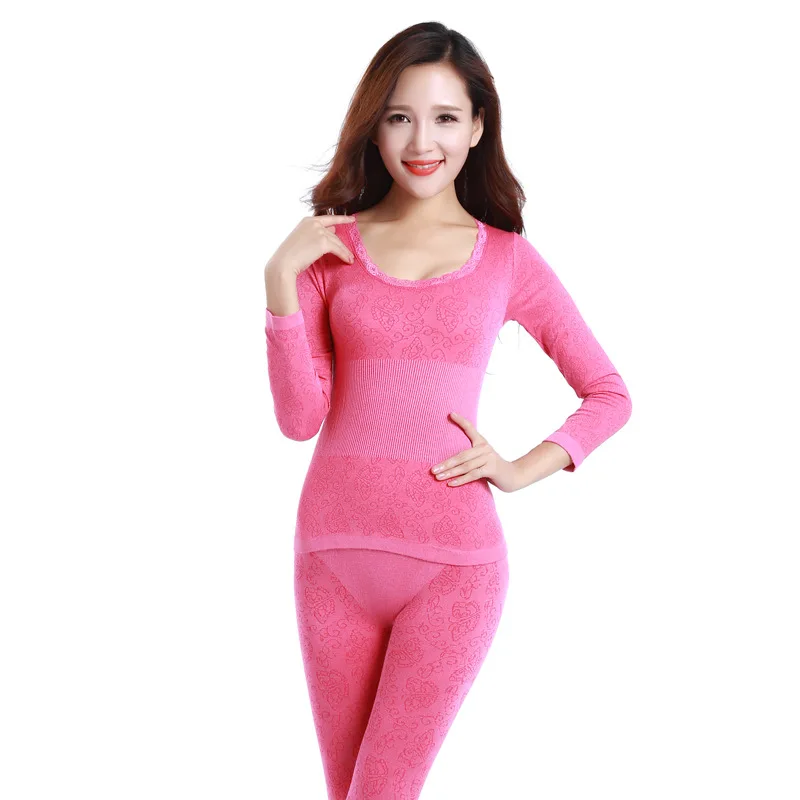 Autumn Hot-selling Home Modal Sleepwear Waist Slim Seamless Beauty Care Clothing Thermal Underwear Women Long Johns