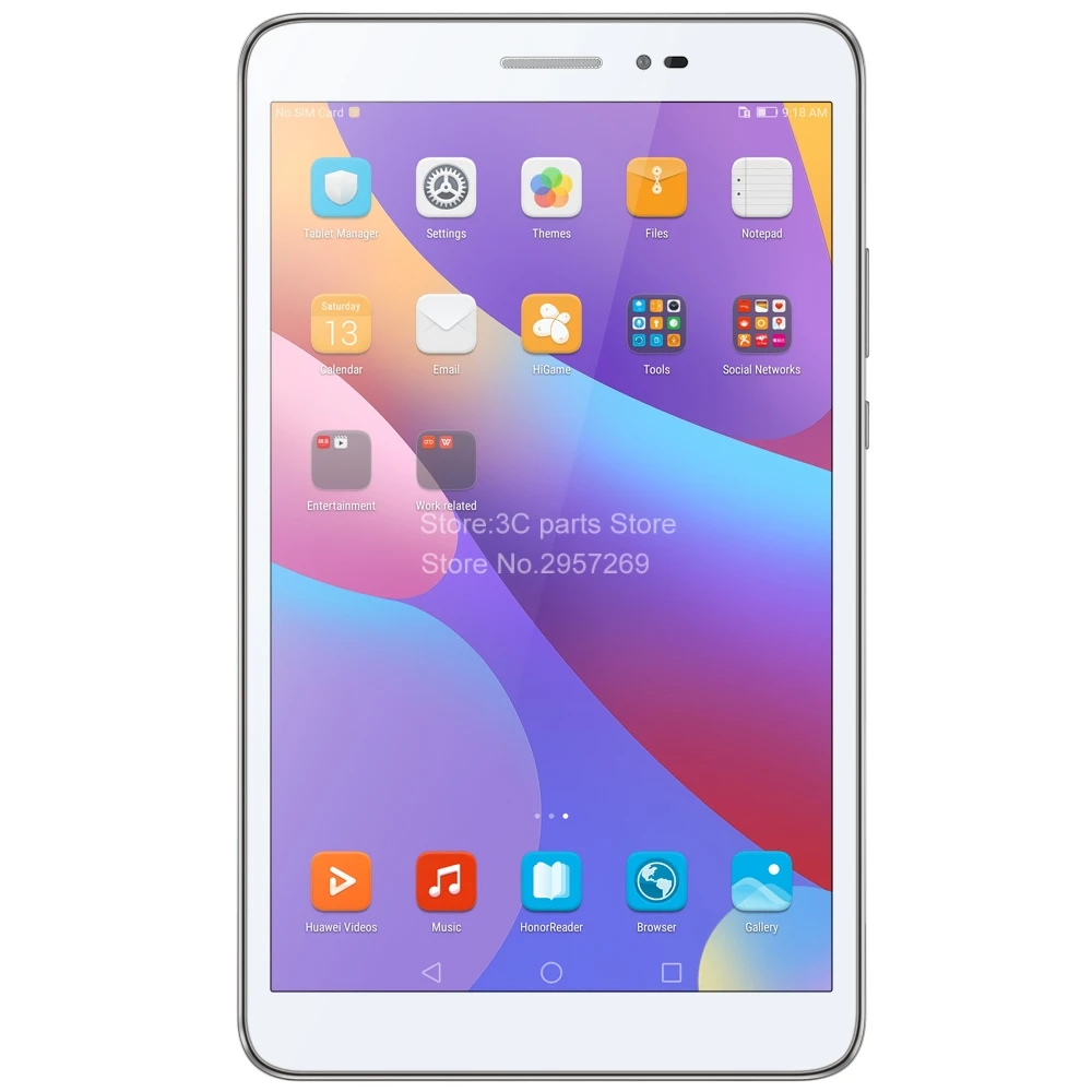 Планшет Huawei honor 2 LTE 3 Гб ОЗУ 32 ПЗУ 8 дюймов Qualcomm Snapdragon 616 Andriod 6 Мп 4800 мАч IPS 1920*1200