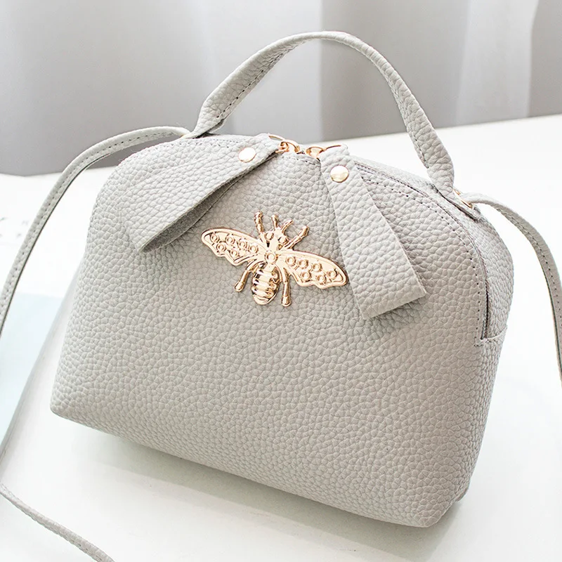 2019 Fashion Women Shoulder bags PU leather Bag luxury handbags women bags bee designer Ladies Messenger Bags bolsa feminina 404 2019 Fashion Women Shoulder bags PU leather Bag luxury handbags women bags bee designer Ladies Messenger Bags bolsa feminina 404