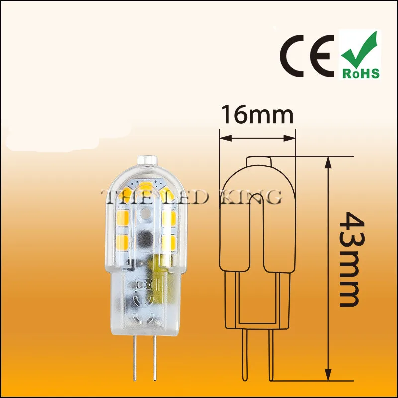 10 шт. G4 светодиодный Кукуруза лампы люстра лампа Spotlight 12 V COB 12 Светодиодный s SMD 2835 заменить 20 Вт, 30 Вт, 40 Вт, 50 Вт галогенная лампа