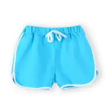 VEENIBEAR/Лидер продаж, летние шорты для девочек мягкие хлопковые штаны для девочек и мальчиков повседневные короткие пляжные шорты детские штаны для детей от 3 до 13 лет