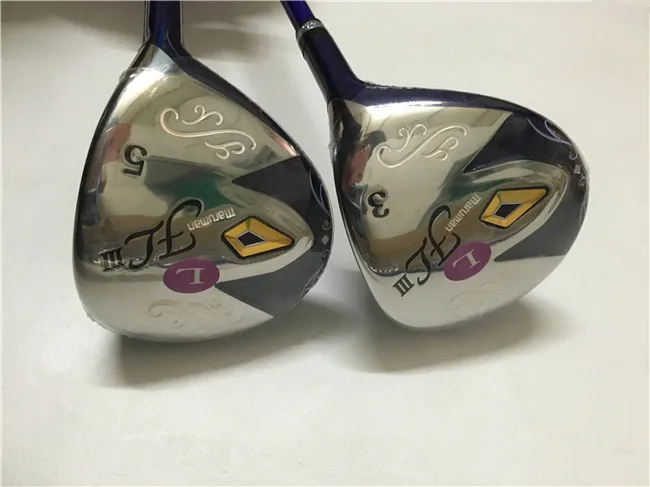 Новый бренд для женщин s Maruman FL III Fairway Wood Women Golf Club #3/#5 L гибкий графитовый Вал с