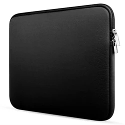 Lightweight Laptop Sleeve Bag, 11.6 to 15.6 Inch, Universal Fit Notebook Case - 13-inch (Black)