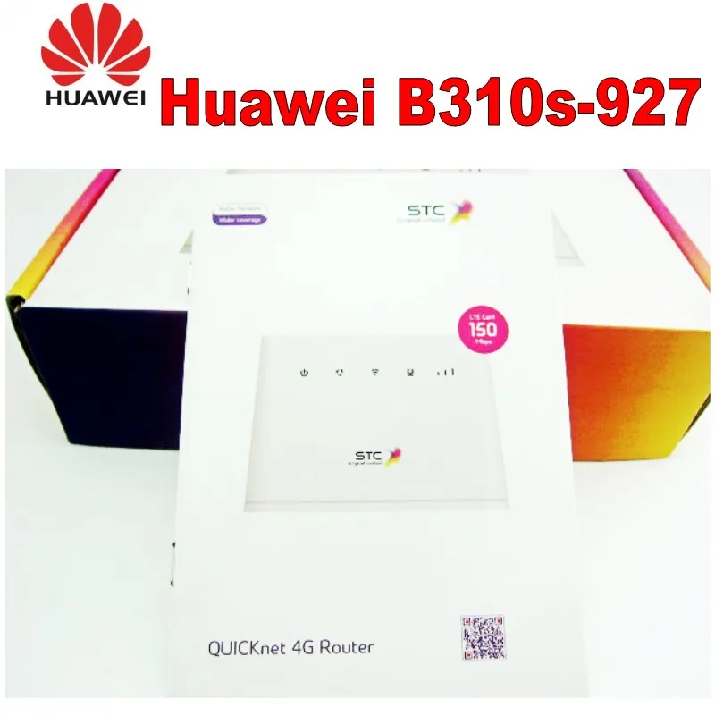 Huawei B310s-927 LTE CPE маршрутизатор плюс 2 шт антенна