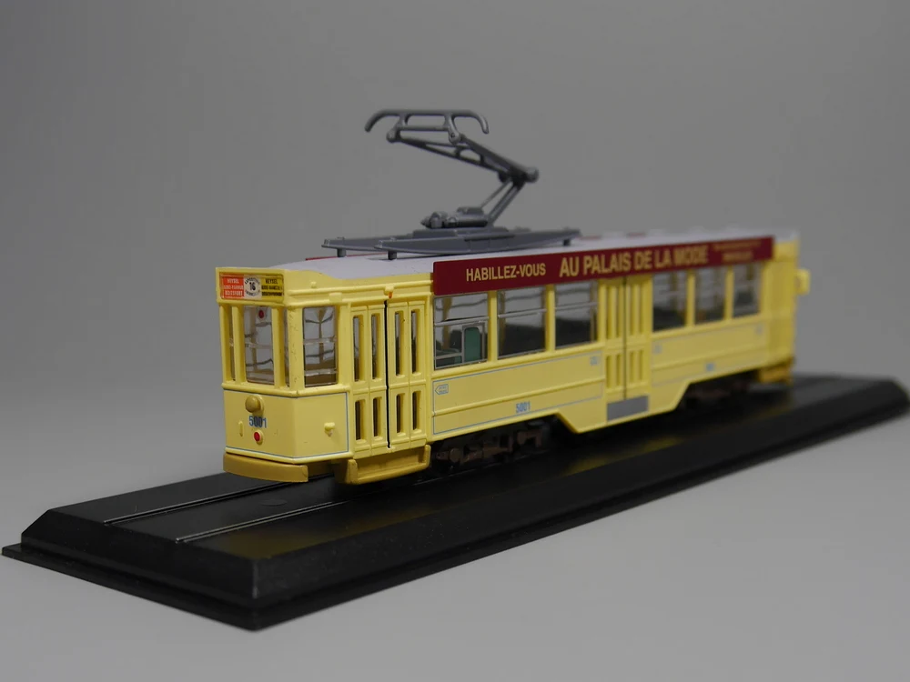 Накладки для модели 1: 87 весы tram Serie 5000(Ateliers de la Dyle) 1935 литой модельный автомобиль