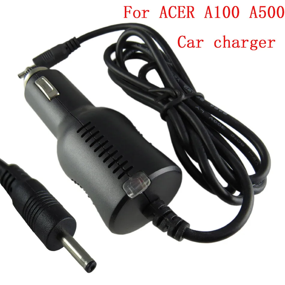 

New Car Charger 12V1.5A Power Adapter For Acer Iconia A100 A500 Tablet Power Adapter Power Converter