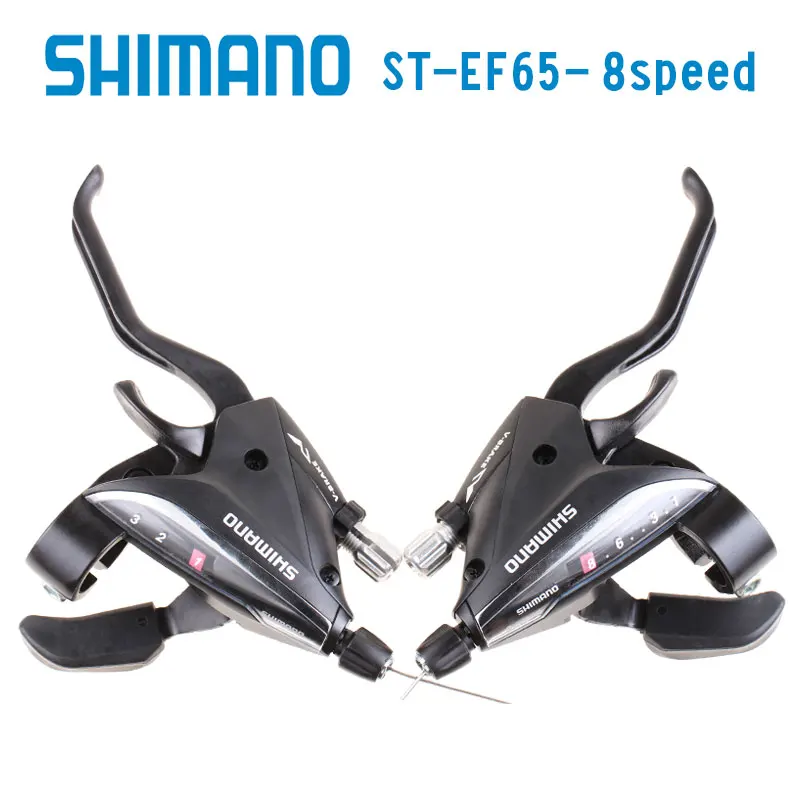 

Shimano Acera ef65 ST-EF65-8S Shifter Brake Lever Brake / Shifter Combo Set w / Shifter Upgrade Cable for ef-51