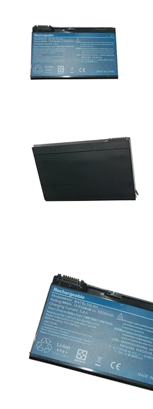6 ячеек батареи ноутбука для Acer aspire 3100 5100 travelmate 4200 5510 5210 50l6 batbl50l8h