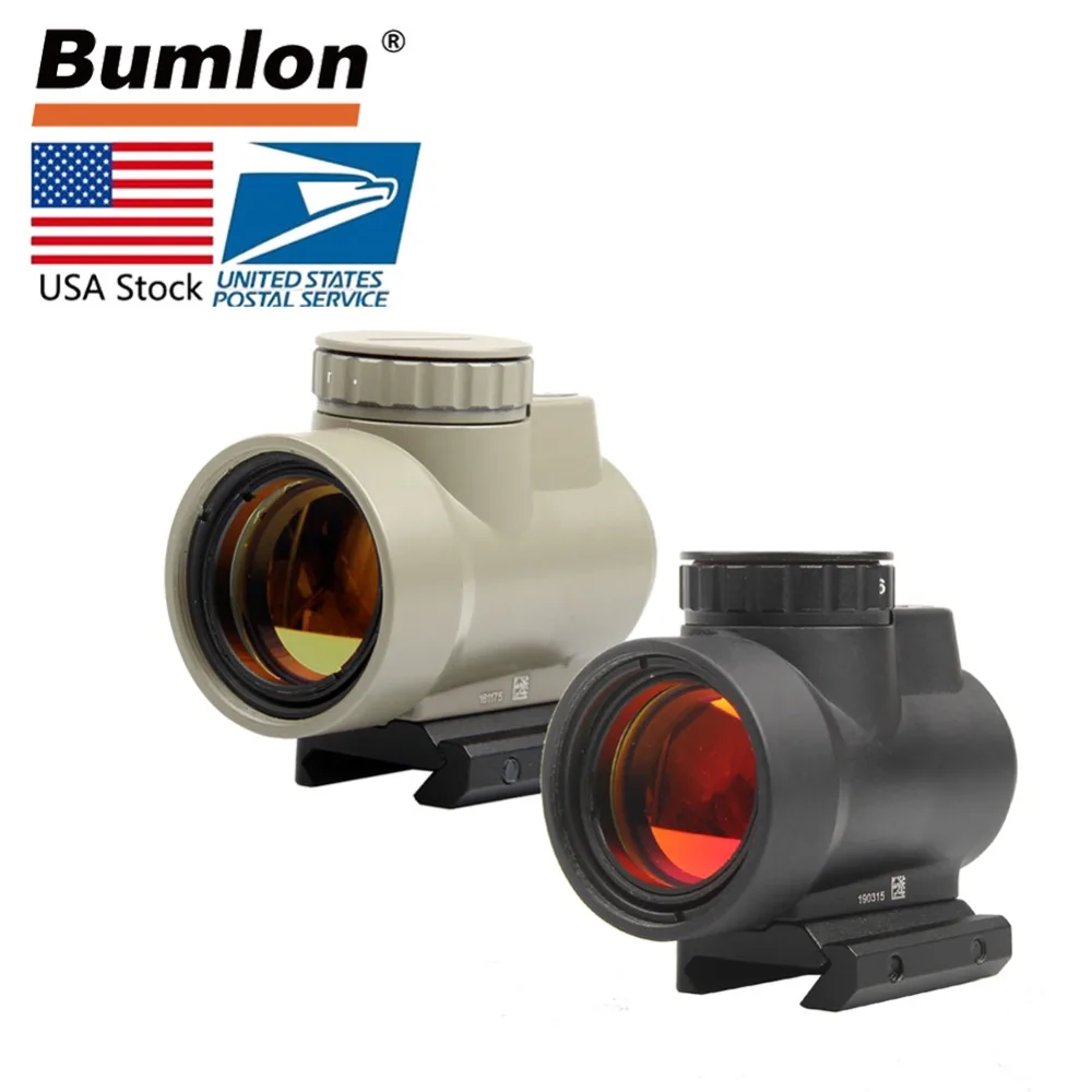 

Tactical MRO Style 1x Red Dot Sight 8 Brightness settings Scope Scope Hunting Riflescope Mount 20MM HT5-0036