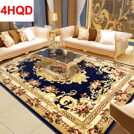 Европейский стиль журнальный столик для гостиной ковер прикроватный коврик для спальни ковер современный минималистичный ручной трехмерный поток