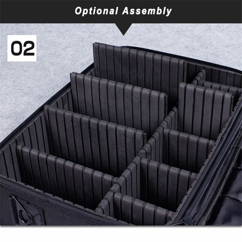 Beautician Tissue Professional Vanity Cosmetic Eyelash Nail Bag Organizer Travel Make Up Cases Big Capacity Cosmetics Suitcases