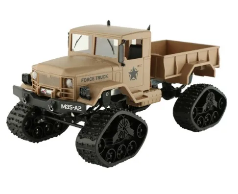 

Newest Off-Road RC Military Truck upgrade KIT DIY 1:16 RC Car Buggy RC Monster Truck Assemble Crawler Climbing Car VS WPL B-16