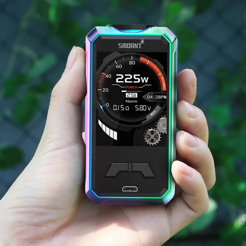 Original 225W Smoant Charon Mini TC Box MOD with New Ant225 Chip & 2.0 Inch TFT Colorful Screen No 18650 battery VS Smoant Cylon Original 225W Smoant Charon Mini TC Box MOD with New Ant225 Chip & 2.0 Inch TFT Colorful Screen No 18650 battery VS Smoant Cylon