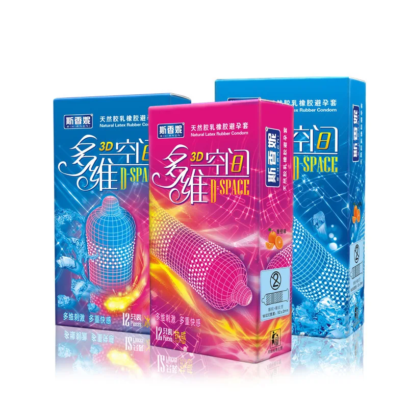 36Pcs 3D Spaces Condom 1