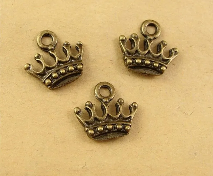 100pcs 14x13mm antique bronze metal charm pendant A2133 2.99
