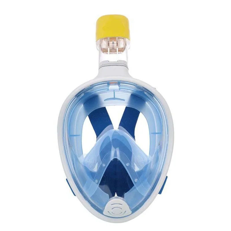 Cena Maska do nurkowania pełna twarz panoramiczne nurkowanie zatyczki do uszu maska do nurkowania w nowym stylu obudowa dla dorosłych etui na telefon pełna sucha maska do nurkowania basen