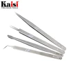 Kaisi Corrosion Resistant Industrial Tweezers Curved Straight Tip Precision Stainless Forceps Phone Repair Hand Tools Sets ► Photo 1/6