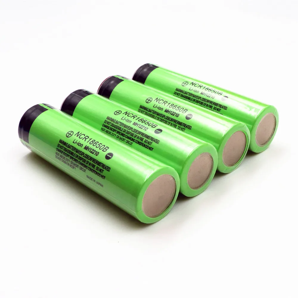 Новый оригинальный 18650 аккумулятор 3 7 v 3400 mah литий ионный NCR18650B с острым (без PCB) для