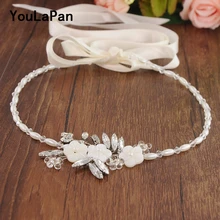 Youlapan HP130 свадебная тиара свадебный обруч для волос со стразами свадебная прическа Аксессуары свадебные украшения для волос свадебная диадема